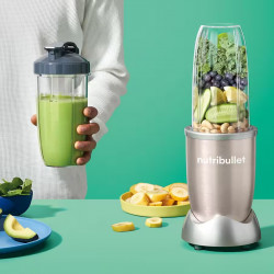 Nutribullet NB907CP Blender, 900W, 950 ml, Ice Crushing, Pulse Function, BPA-Free, Champagne