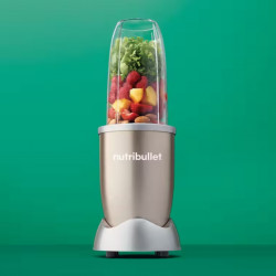 Blender Nutribullet NB907CP, 900W, 950 ml, Zdrobire gheata, Puls, Fara BPA, Crem