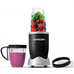 Blender Nutribullet NB606B, 600W, 700 ml, 20000 rpm, Zdrobire gheata, Fara BPA, Negru