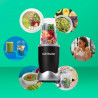 Blender Nutribullet NB606B, 600W, 700 ml, 20000 rpm, Zdrobire gheata, Fara BPA, Negru