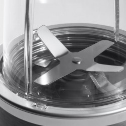 Nutribullet NB606B Blender, 600W, 500/700 ml, 20,000 rpm, Ice Crushing, BPA-Free, Black