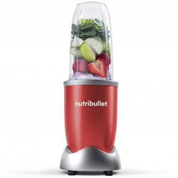 Blender Nutribullet NB907R, 900W, 950 ml, Zdrobire gheta, Puls, Fara BPA, Rosu