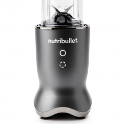 Blender Nutribullet NB1206DGCC, 1200W, 900 ml, 1 viteză + Puls, Butoane tactile, Fara BPA, Gri/Argintiu