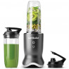 Blender Nutribullet NB1206DGCC, 1200W, 900 ml, 1 viteză + Puls, Butoane tactile, Fara BPA, Gri/Argintiu