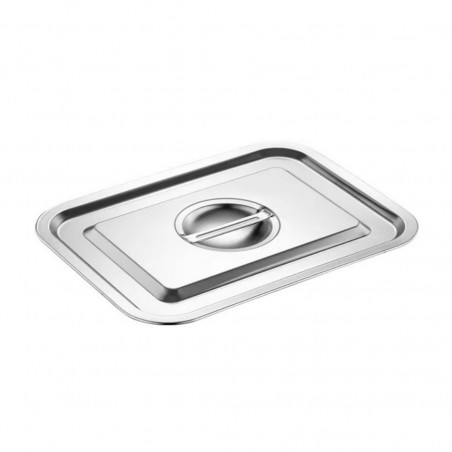 Fedél a Rosberg R51222K50C sütőtálcához, 50x35 cm, Rozsdamentes acél, Ezüst