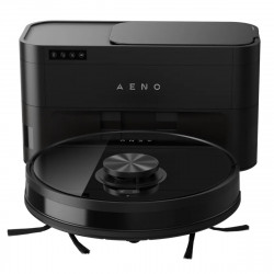 AENO ARC0005S Robot Vacuum Cleaner, 4000Pa, 3000 mAh, 120 m², Mapping, Wi-Fi, Voice Control, Run Time up to 120 min, Black