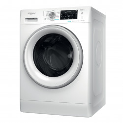 Пералня със сушилня Whirlpool FFWDD 1076258 SV EE, Инверторен мотор, 16 програми, 1600 об/мин, 10 кг, Клас E, LCD дисплей, Таймер, Бял