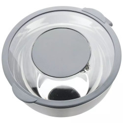 Kinghoff KH 1862 multifunkcionális salátástál, 24 cm, 5 l, 3 reszelő, csúszásmentes, Inox, Inox