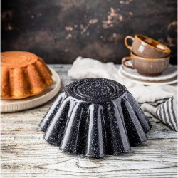 Klausberg KB 7837, 23,5x9 cm, Tapadásmentes bevonat, Fekete