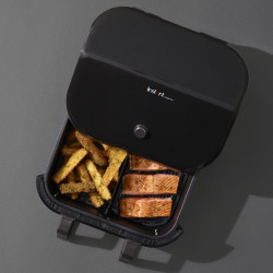 Instant Pot Vortex Plus Versazone 140115101 Hot Air Fryer, 1700W, 2 independent cooking zones, 8.5L, 35–205°C, 6 programs, Black