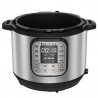 Мултикукър под нялагане Instant Pot DUO 6 112018201, 1000W, 5.7l, 13 програми, 7 функции, Система за безопасност, Сребрист/черен