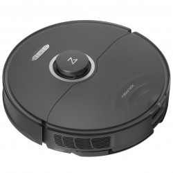 Ηλεκτρική σκούπα ρομπότ Roborock S8 Pro Ultra, 50W, Wi-Fi, 6000Pa, 750ml, 300m2, Αυτονομία έως 180 λεπτά, Turbo, Φωνητικές εντολές, Μαύρο