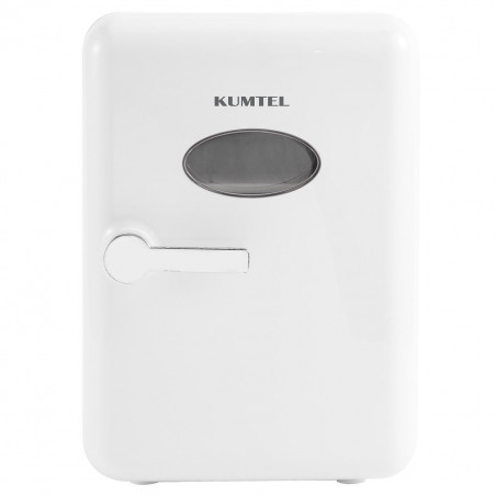 Мини хладилник KUMTEL HMFR-01 WHITE, 42W, Подвижен рафт, 6 Кена, Бял