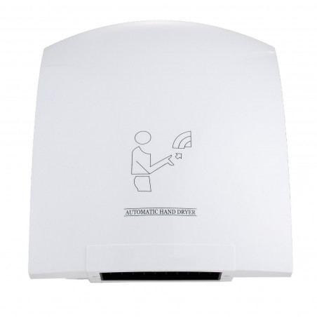 Uscator pentru maini Crown CHD-1800 PH, 1800W, Senzor infrarosu, Alb