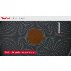Тиган Tefal G2551972 PW28 M PAVOT IND UNLIMITED NOIR, 28 см, Thermo-Signal, Titanium Anti-Scratch Покритие, Индукция, Черен