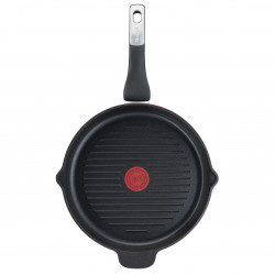 Грил тиган Tefal E2294074 GRILP 26 RND IC G6 UNLIMITED CA, 26 см, Thermo-Signal & Fusion, Без PFOA, Индукция, Черен
