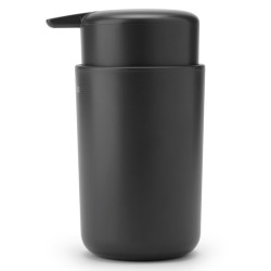 Дозатор за течен сапун Brabantia ReNew 1003133, 250 мл, Нехлъзаща основа, Без прокапване, Тъмносив