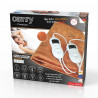 Camry CR 7436 Double Electric Blanket, 2x60W, 150x160 cm, Overheat Protection, 8 Settings, Brown