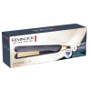 Remington S5805 Sapphire Luxe Hair Straightener, Ceramic Coating, Fast Heating, 5 Temperature Settings, Auto Shut-Off, Bronze/Dark Blue