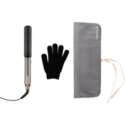 Remington S6077 ONE 2-in-1 Curling and Straightening Iron, 230°C, Ceramic Coating, Fast Heat-Up, 5 Temperature Settings, Auto Shut-Off, Black/Gold