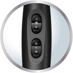 Πιστολάκι Μαλλιών Remington AC7100 Pro 2100, 2100W, 3 θερμοκρασίες, 2 ταχύτητες, μοτέρ εναλλασσόμενου ρεύματος, κεραμικό πλέγμα ιονισμού, Μαύρο/μωβ