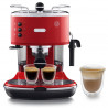 Espressor DeLonghi Icona ECO311.R, 1100W, 1.4l, 15 bar, Cafe macinata si capsule E.S.E., Disc crema, Duza abur,Rosu