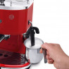 Espressor DeLonghi Icona ECO311.R, 1100W, 1.4l, 15 bar, Cafe macinata si capsule E.S.E., Disc crema, Duza abur,Rosu