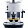 Espressor DeLonghi Icona ECO311.W, 1100W, 1.4l, 15 bar, Cafea macinata si E.S.E., Disc crema, Alb