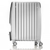 Radiator cu ulei DeLonghi TRD41025 DRAGON 4, 2500W, 3 trepte, Pana la 75 m², 10 elementi, Termostat, Functie anti-inghet, Alb