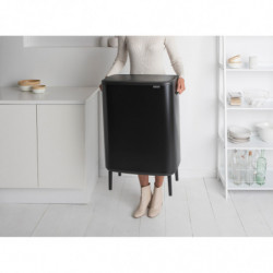 Кош за смет Brabantia Bo Touch Hi 60L, Matt Black