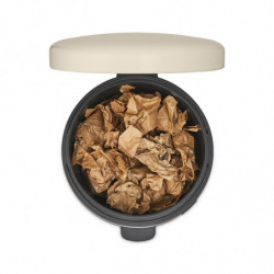 Brabantia NewIcon 1005539 Pedal Bin, 30 L, Soft-Close, Non-Slip Base, Beige