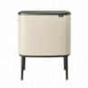 Кош за смет Brabantia Bo Touch 3x11L, Soft Beige