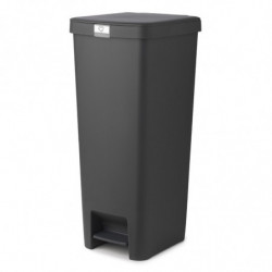 Brabantia StepUp 1005557 Pedal Bin, 40 L, Eco-friendly materials, Large opening, Dark gray