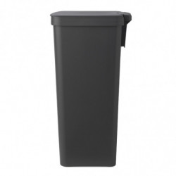 Brabantia StepUp 1005557 Pedal Bin, 40 L, Eco-friendly materials, Large opening, Dark gray