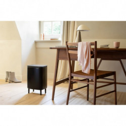 Cos pentru gunoi Brabantia Bo Small Hi 1006649, 12 L, Deschidere lina si silentioasa, Negru mat