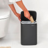 Кош за смет Brabantia Bo Small 4L, Matt Black