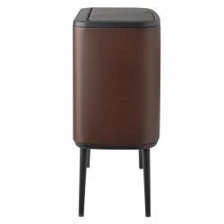 Cos pentru gunoi colectare selectiva Brabantia Bo Touch 1005548, 11+23 L, Deschidere lina si silentioasa, Deschidere mare, Maro