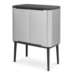 Кош за смет Brabantia Bo Touch 11/23L, Matt Steel Fingerprint Proof