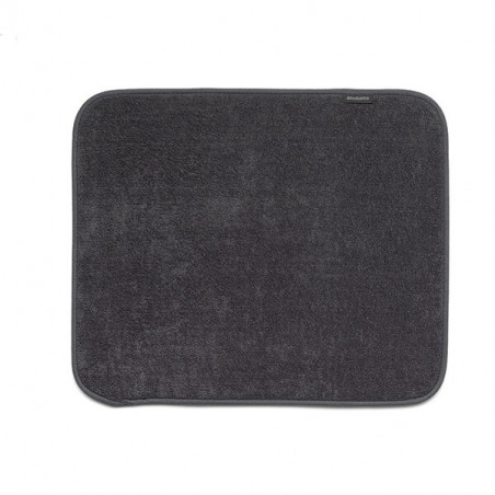 Brabantia SinkSide 1000215 Microfiber Dish Mat, 40x47 cm, Polyester, Dark Gray