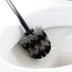 Brabantia ReNew Toilet Brush 107870, 42 cm, Discreet Design, Stainless Steel/Matte