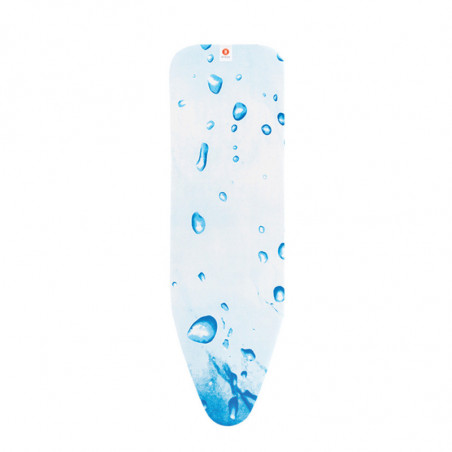 Husa pentru masa de calcat Brabantia B 90300152, 124x38 cm, 2 mm, Alb/Albastru