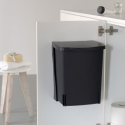 Cos de gunoi incorporabil Brabantia 647043, 10 L, Deschidere larga, Curatare usoara, Negru