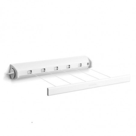 Brabantia Pull-out 90300175, 22 m, Wall-mounted, Automatic locking, Corrosion-resistant, White