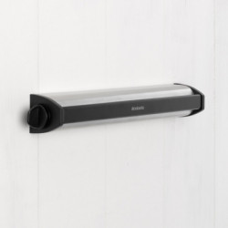 Brabantia Pull-out 90300176, 22 m, Wall-mounted, Automatic locking, Corrosion-resistant, Black/Stainless steel