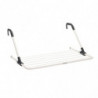Brabantia 90300177 Clothes Rack, 4.5 m, For walls up to 11 cm thick, Foldable arms, White