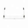 Brabantia 90300177 Clothes Rack, 4.5 m, For walls up to 11 cm thick, Foldable arms, White