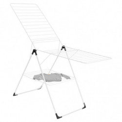 Uscător de rufe Brabantia 90300182, În formă de T, 20 m, Rezistent la coroziune, Aripi reglabile, Suport de uscare, Alb