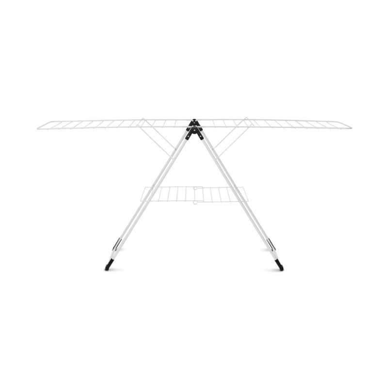 Uscător de rufe Brabantia 90300182, În formă de T, 20 m, Rezistent la coroziune, Aripi reglabile, Suport de uscare, Alb