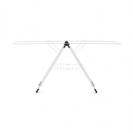 Uscător de rufe Brabantia 90300182, În formă de T, 20 m, Rezistent la coroziune, Aripi reglabile, Suport de uscare, Alb