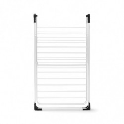 Сушилник за дрехи Brabantia 90300182, Т-образен, 20 м, Устойчив на корозия, Регулируеми крила, Решетка за сушене, Бял